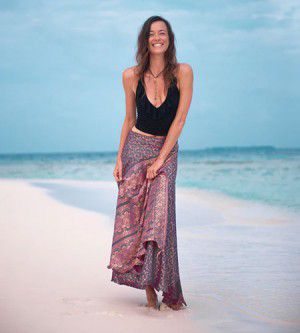 Grill and barbecue for an outdoor kitchen corner